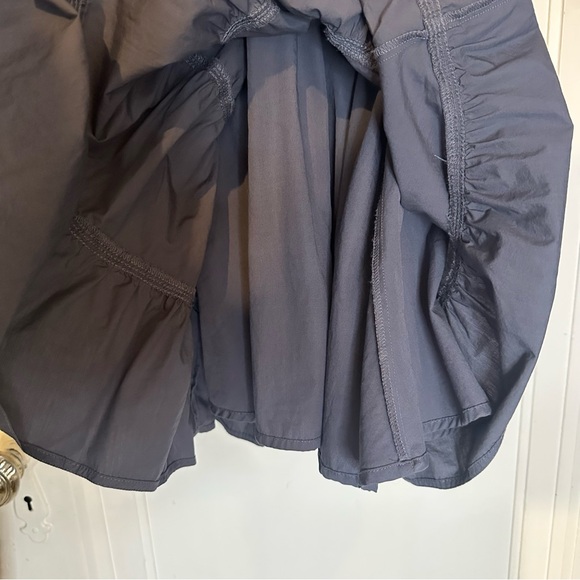 Aritzia Sunday Best Martine Poplin Midi Dress Blue Grey Midi Dress - Picture 11 of 16